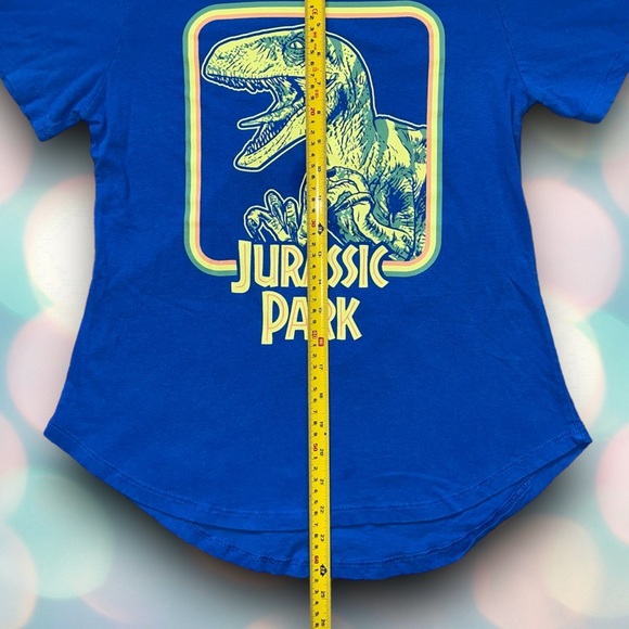 Jurassic Park Velociraptor Women’s Short Sleeve Tee Shirt Top Size M - Picture 4 of 6